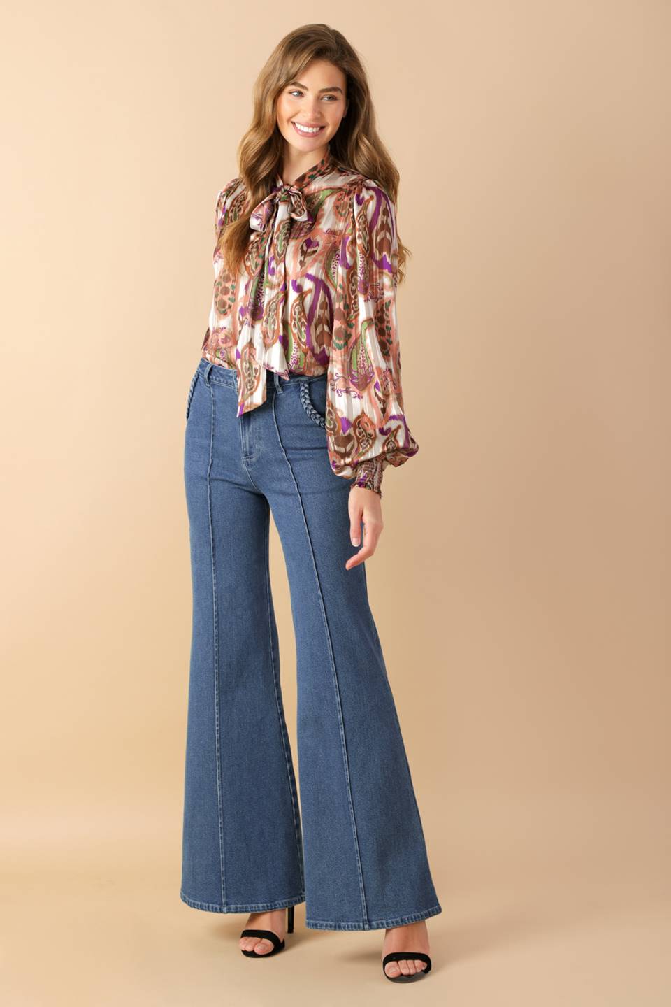 TRY AND TRY AGAIN WOVEN TOP Flying Tomato